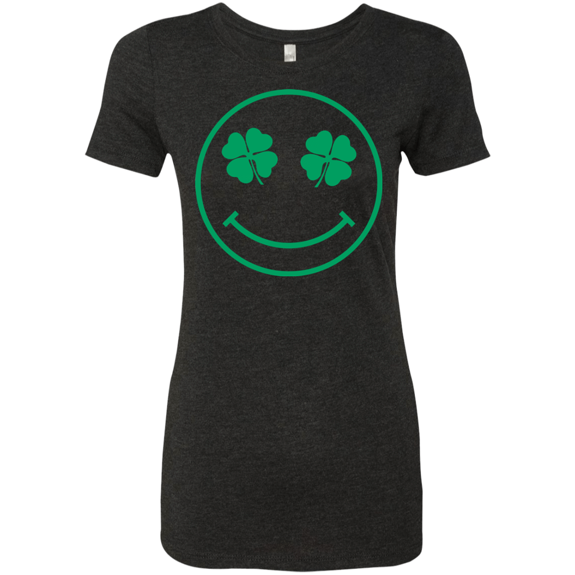 T-Shirts Vintage Black / Small Irish Smiley Women's Triblend T-Shirt