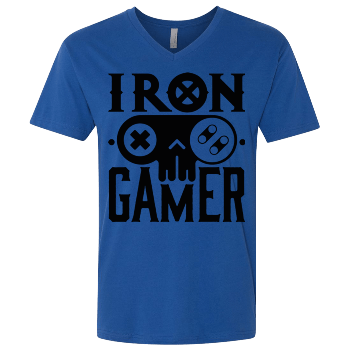 T-Shirts Royal / X-Small Iron Gamer Men's Premium V-Neck