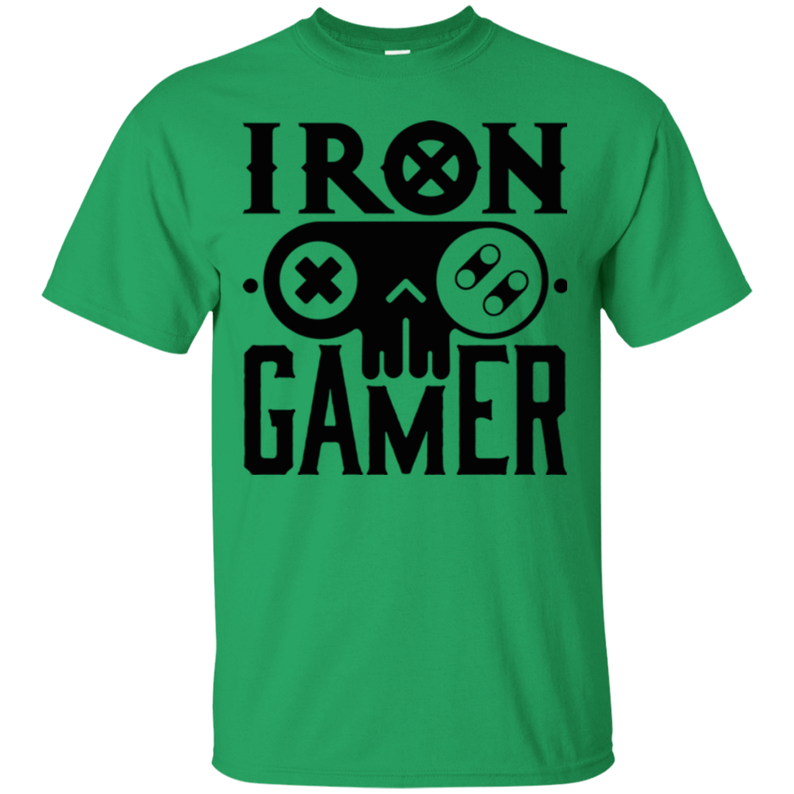 T-Shirts Irish Green / Small Iron Gamer T-Shirt