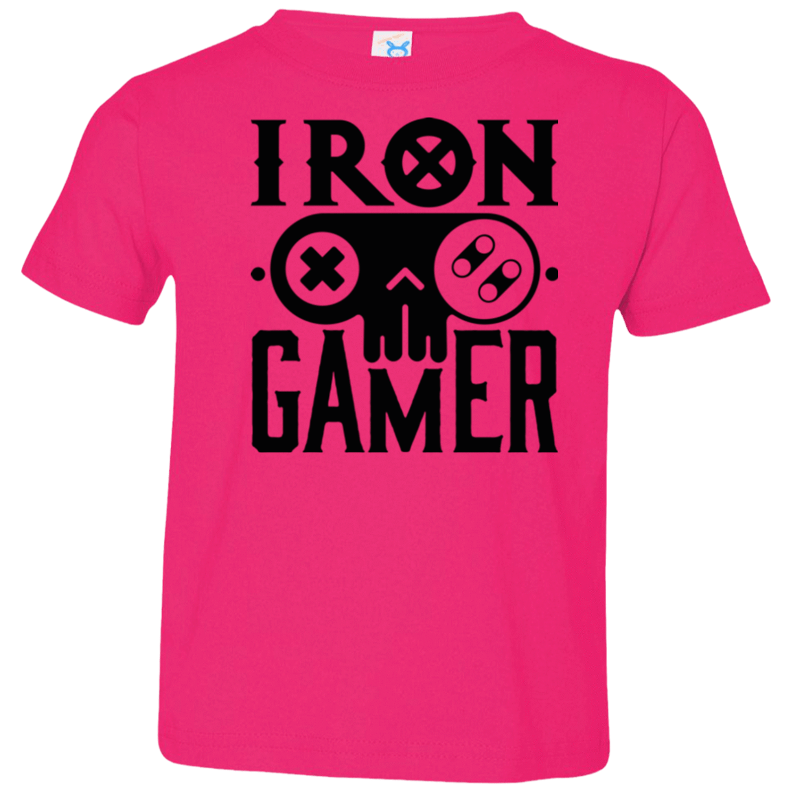 T-Shirts Hot Pink / 2T Iron Gamer Toddler Premium T-Shirt