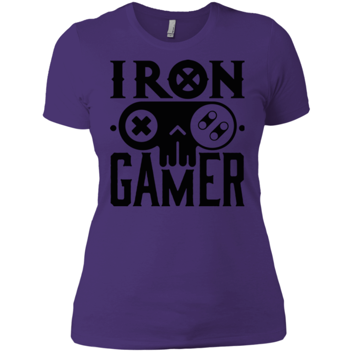 T-Shirts Purple / X-Small Iron Gamer Women's Premium T-Shirt