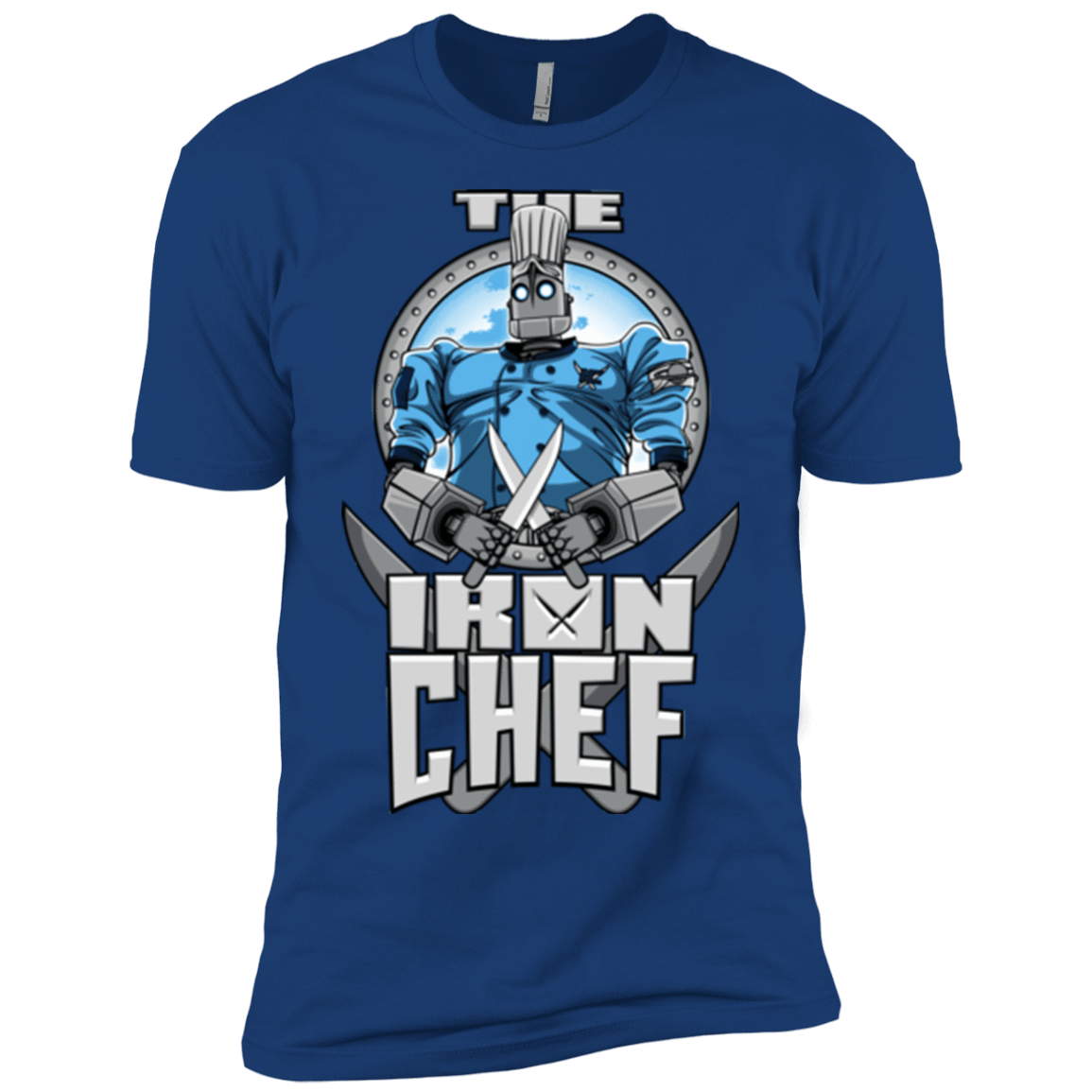 T-Shirts Royal / YXS Iron Giant Chef Boys Premium T-Shirt