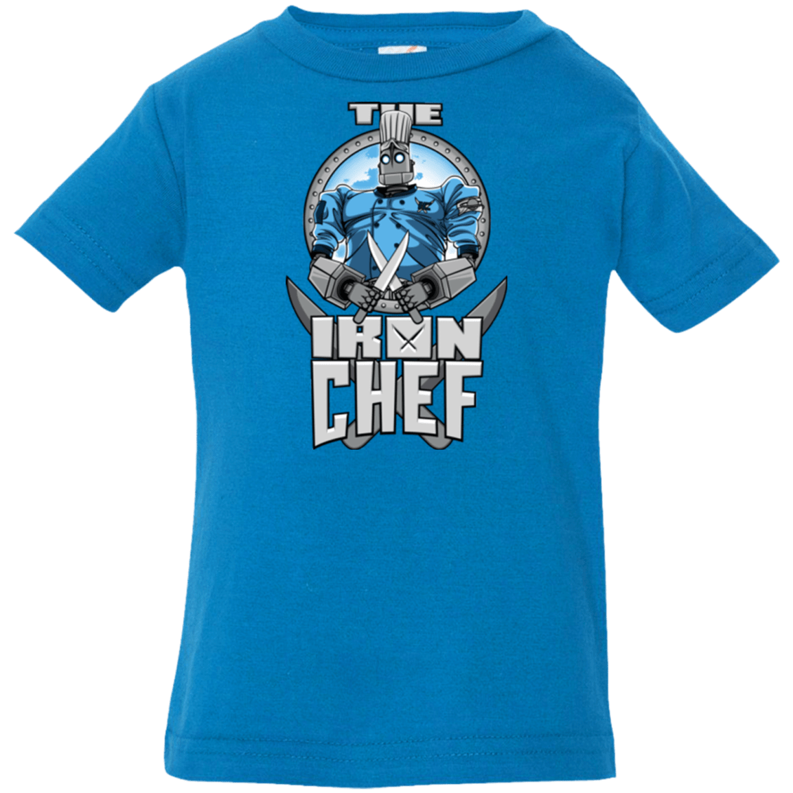 T-Shirts Cobalt / 6 Months Iron Giant Chef Infant PremiumT-Shirt