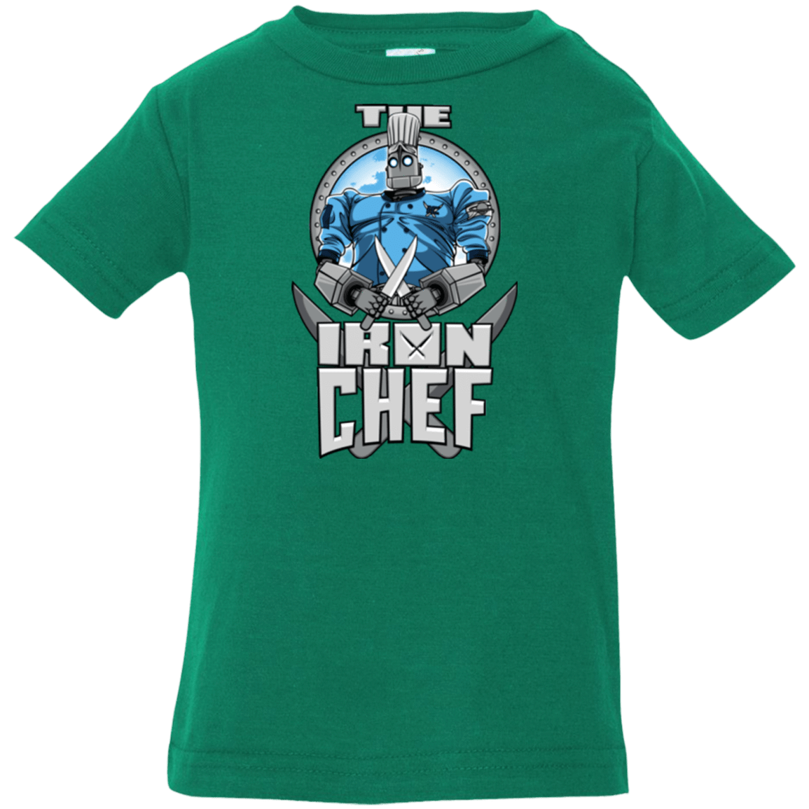 T-Shirts Kelly / 6 Months Iron Giant Chef Infant PremiumT-Shirt