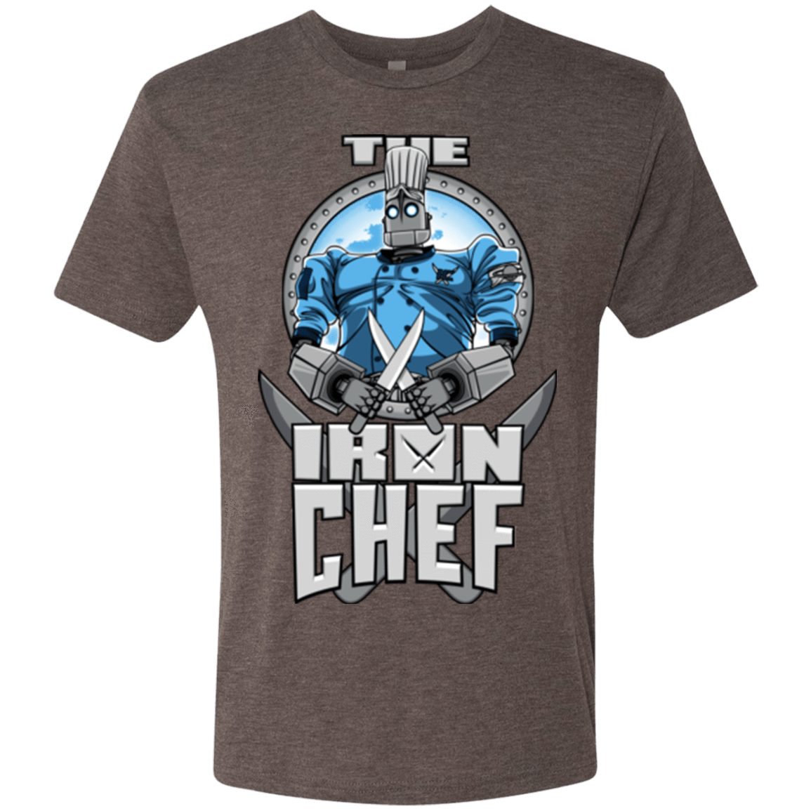 T-Shirts Macchiato / Small Iron Giant Chef Men's Triblend T-Shirt