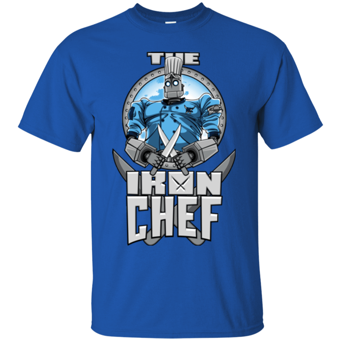 T-Shirts Royal / Small Iron Giant Chef T-Shirt