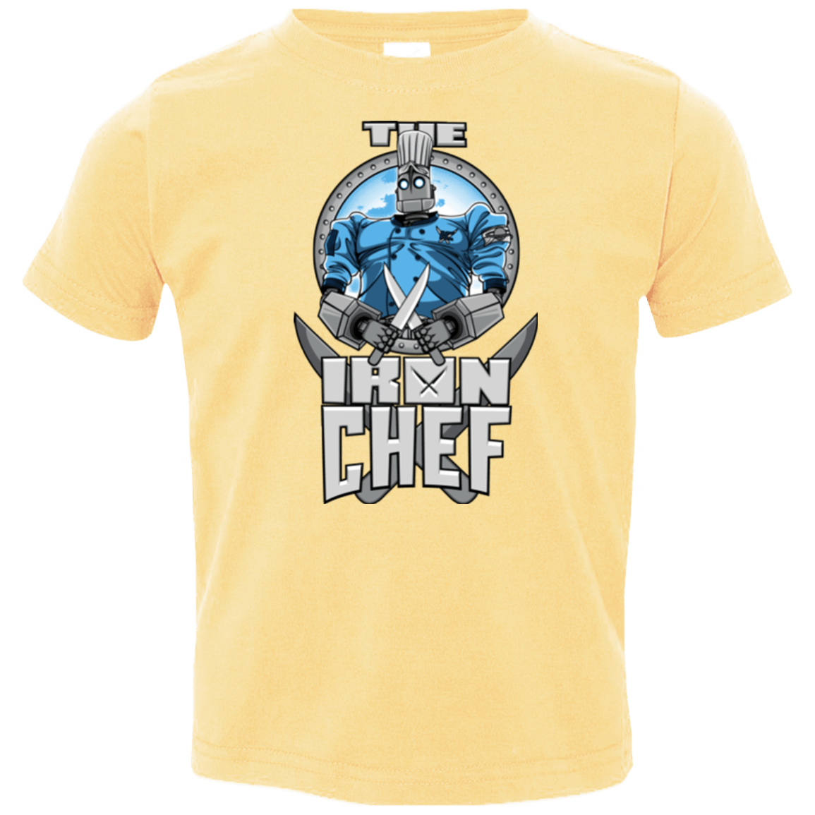 T-Shirts Butter / 2T Iron Giant Chef Toddler Premium T-Shirt