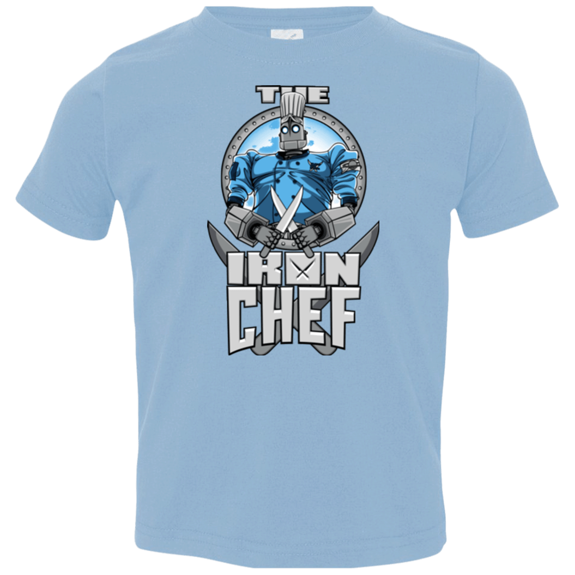 T-Shirts Light Blue / 2T Iron Giant Chef Toddler Premium T-Shirt