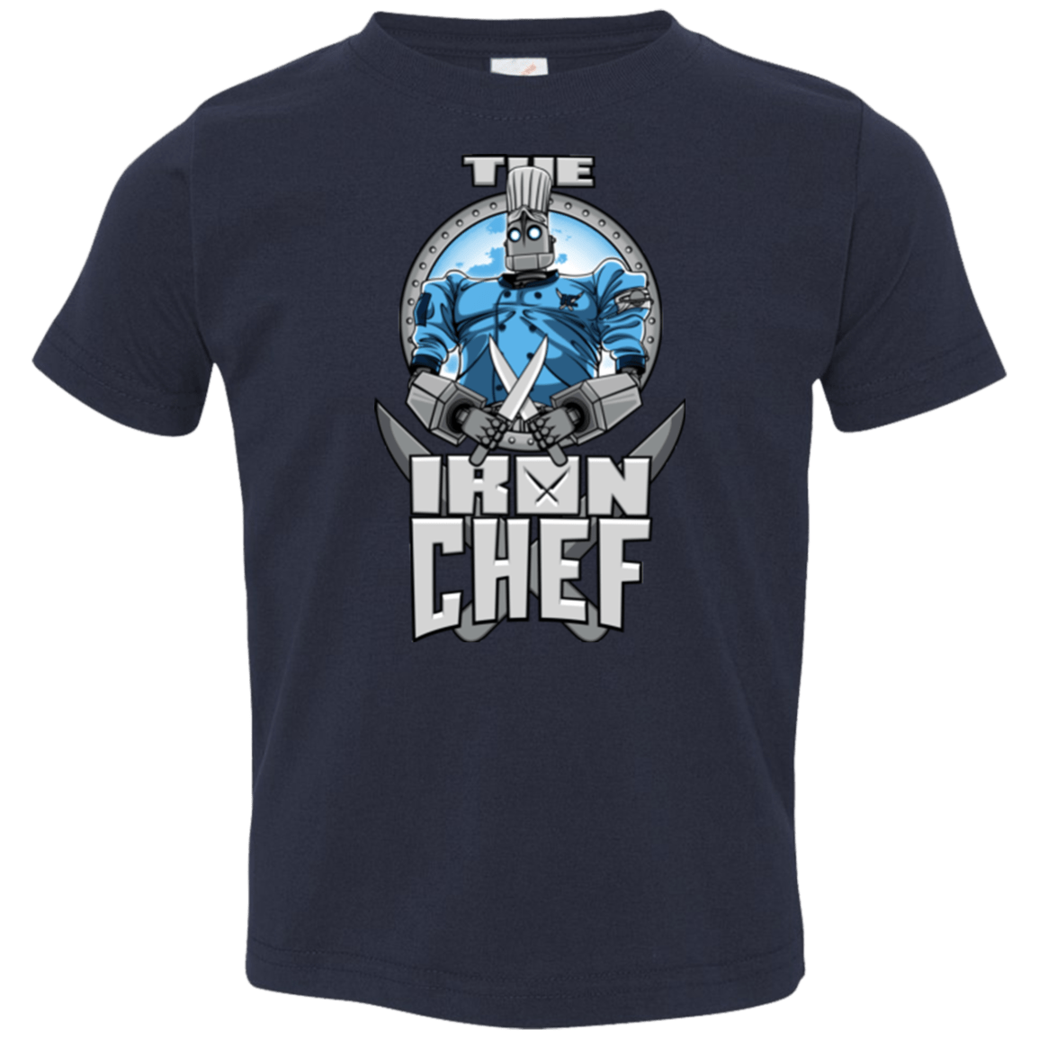 T-Shirts Navy / 2T Iron Giant Chef Toddler Premium T-Shirt