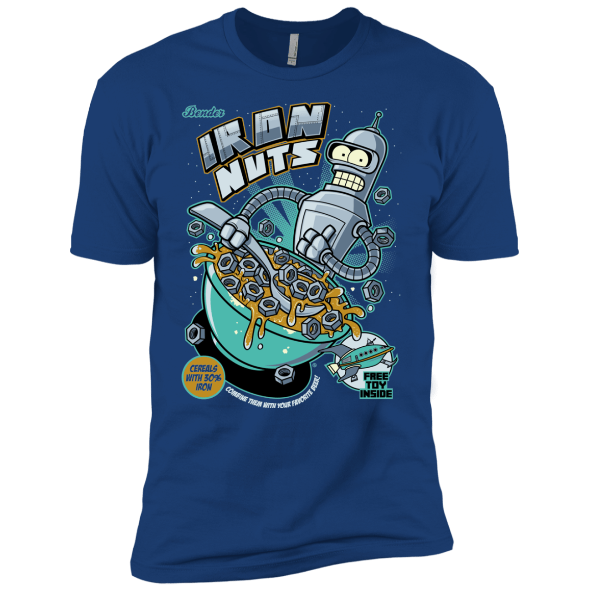 T-Shirts Royal / YXS Iron Nuts Boys Premium T-Shirt