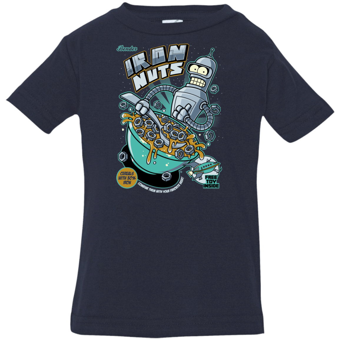T-Shirts Navy / 6 Months Iron Nuts Infant Premium T-Shirt