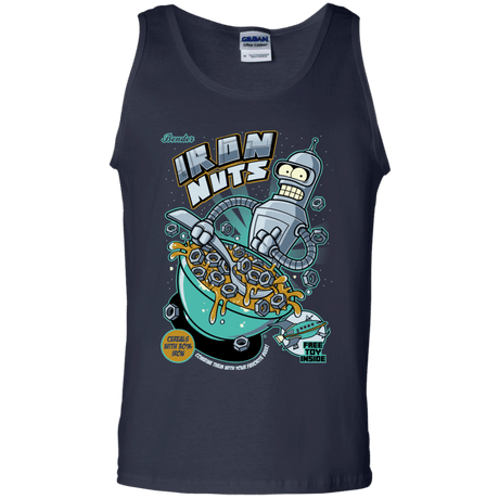 T-Shirts Navy / S Iron Nuts Men's Tank Top