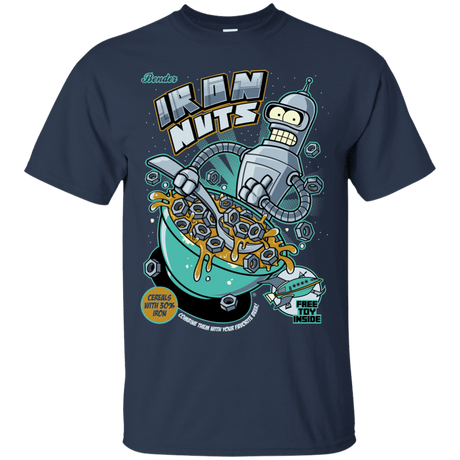T-Shirts Navy / S Iron Nuts T-Shirt