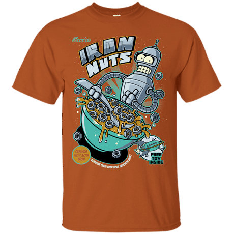 T-Shirts Texas Orange / S Iron Nuts T-Shirt