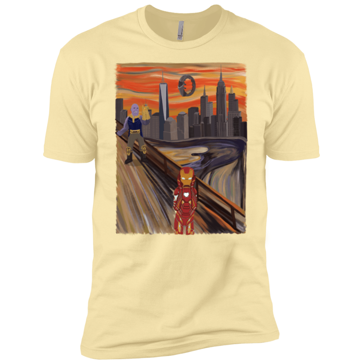 T-Shirts Banana Cream / X-Small Iron Scream Men's Premium T-Shirt