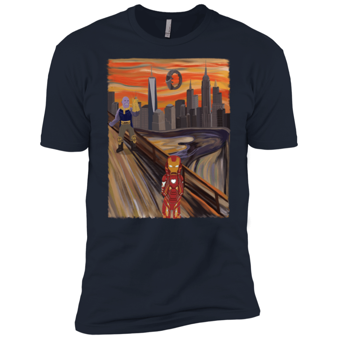 T-Shirts Midnight Navy / X-Small Iron Scream Men's Premium T-Shirt