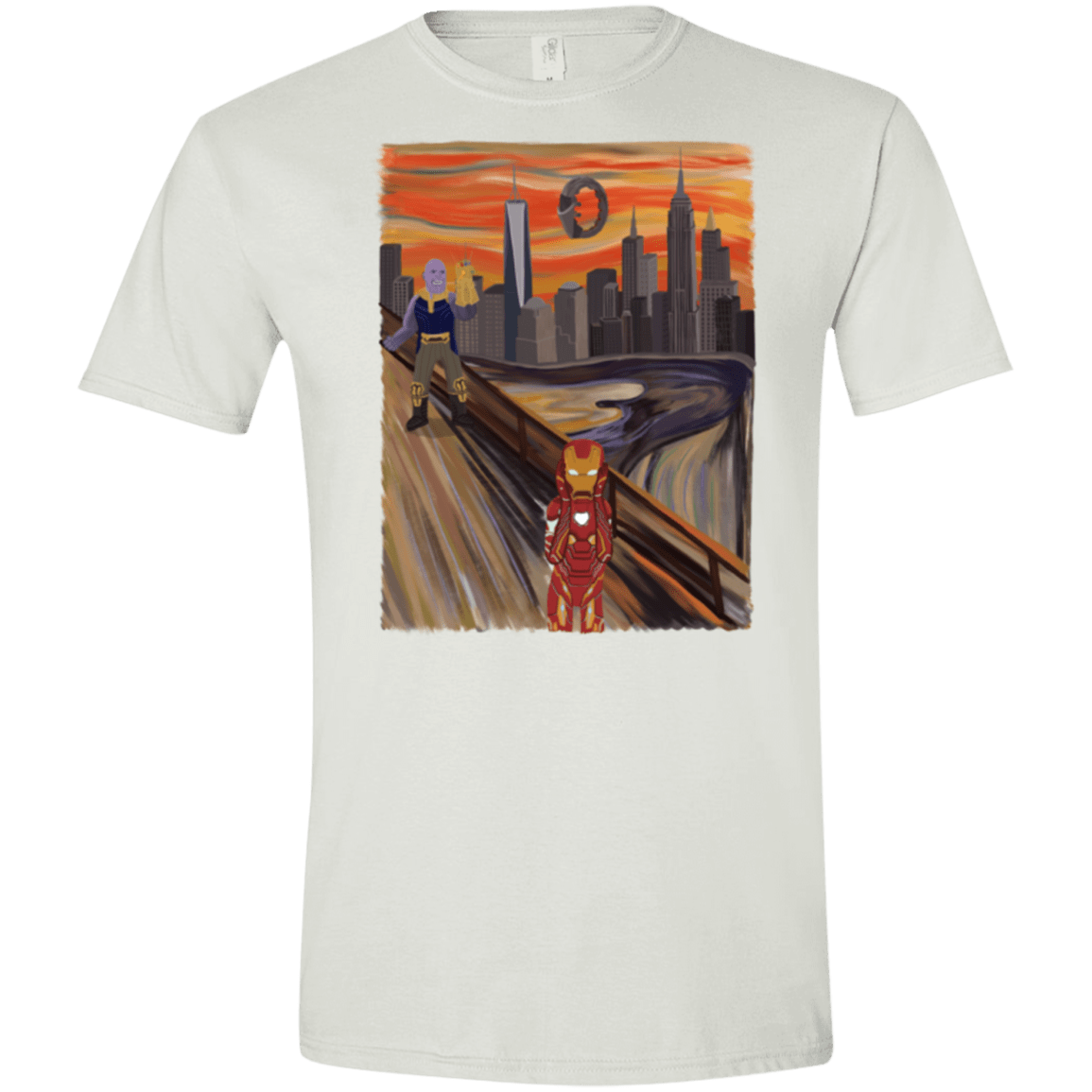 T-Shirts White / X-Small Iron Scream Men's Semi-Fitted Softstyle