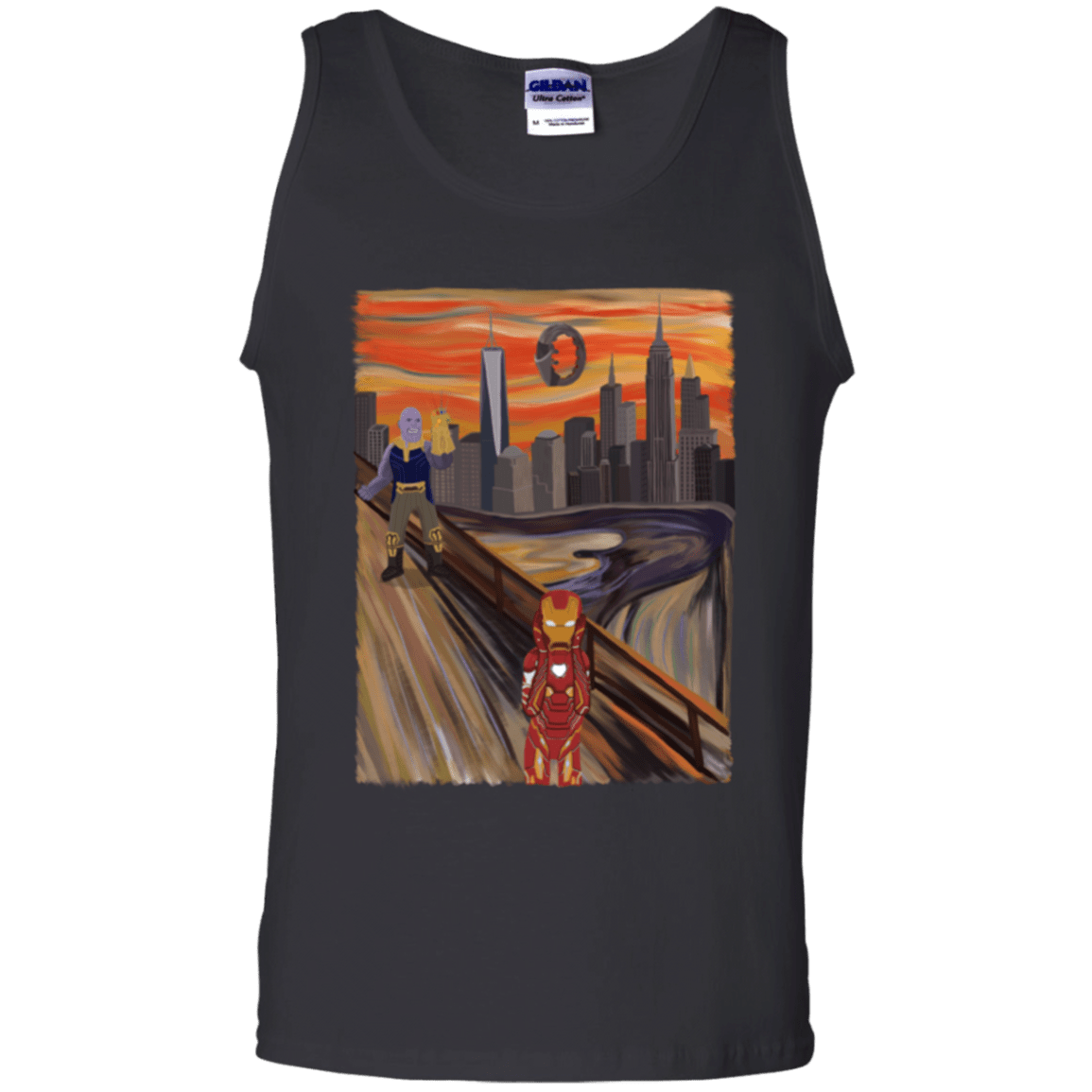 T-Shirts Black / S Iron Scream Men's Tank Top