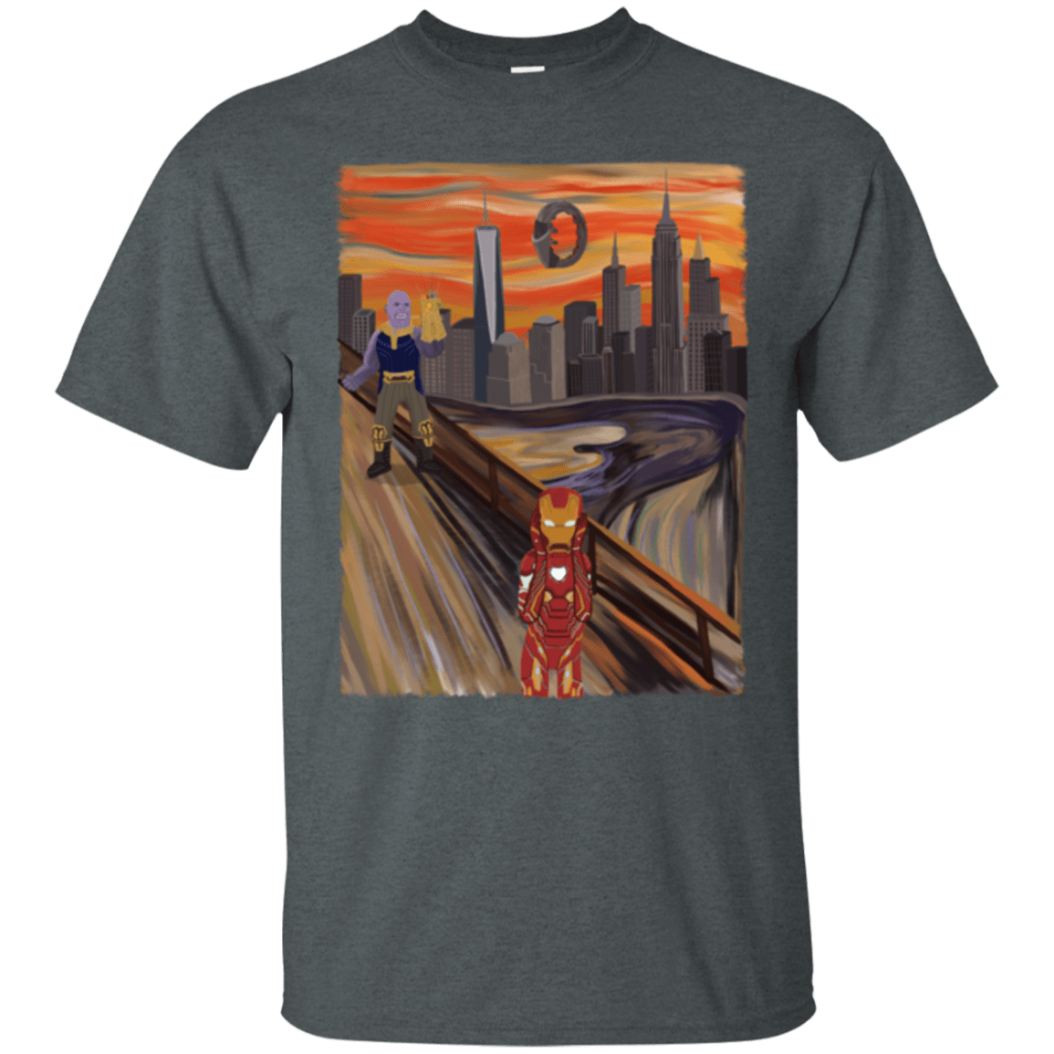 T-Shirts Dark Heather / S Iron Scream T-Shirt