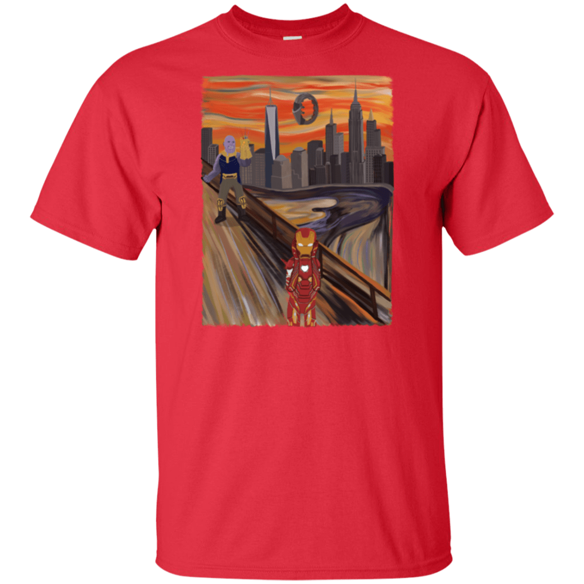 T-Shirts Red / XLT Iron Scream Tall T-Shirt