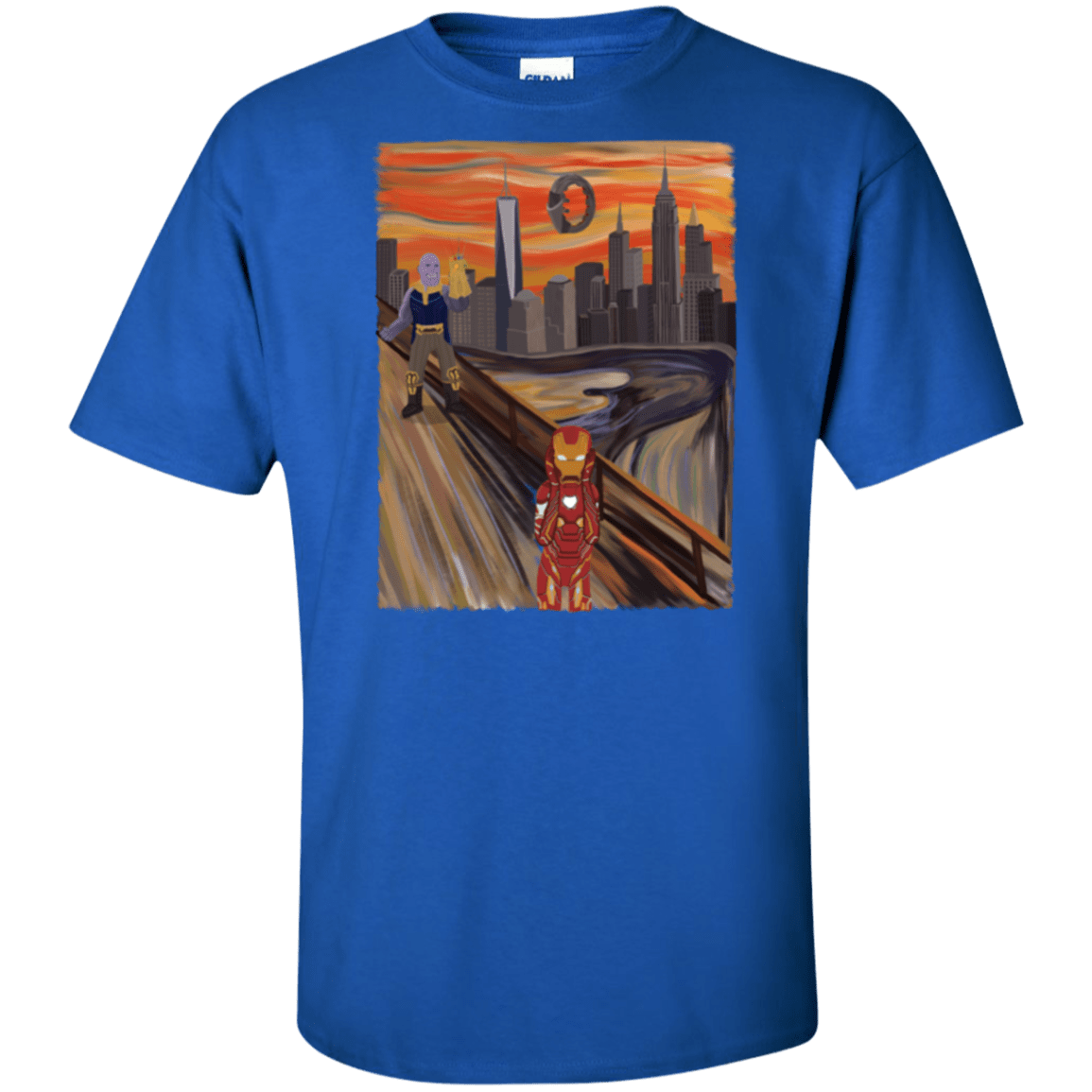 T-Shirts Royal / XLT Iron Scream Tall T-Shirt