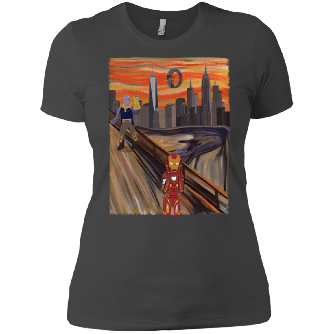 T-Shirts Heavy Metal / X-Small Iron Scream Women's Premium T-Shirt