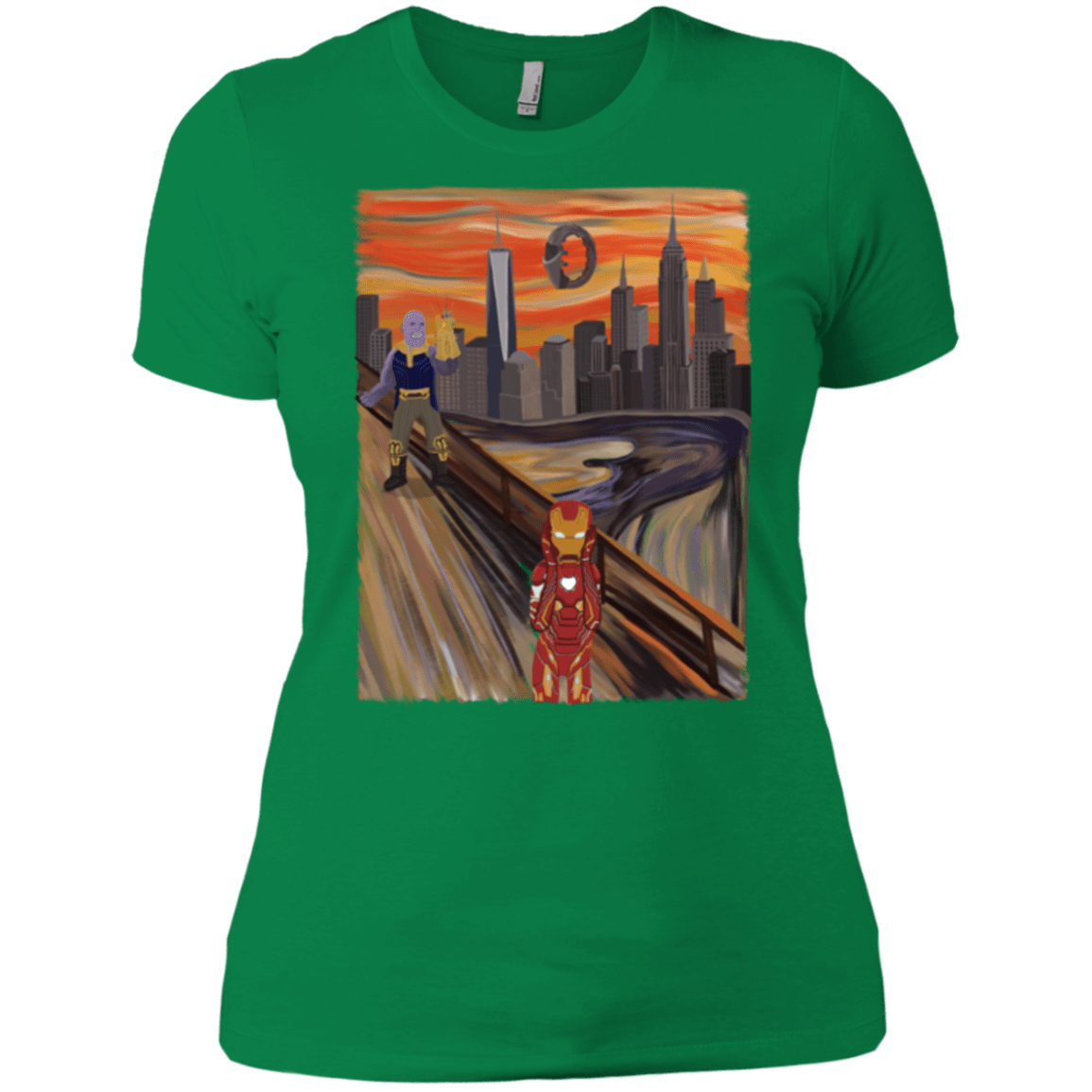 T-Shirts Kelly Green / X-Small Iron Scream Women's Premium T-Shirt