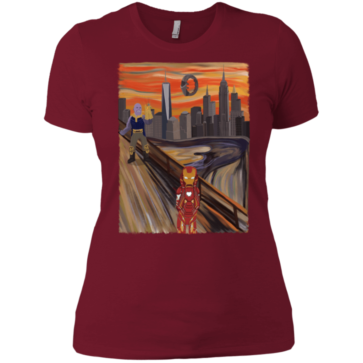 T-Shirts Scarlet / X-Small Iron Scream Women's Premium T-Shirt