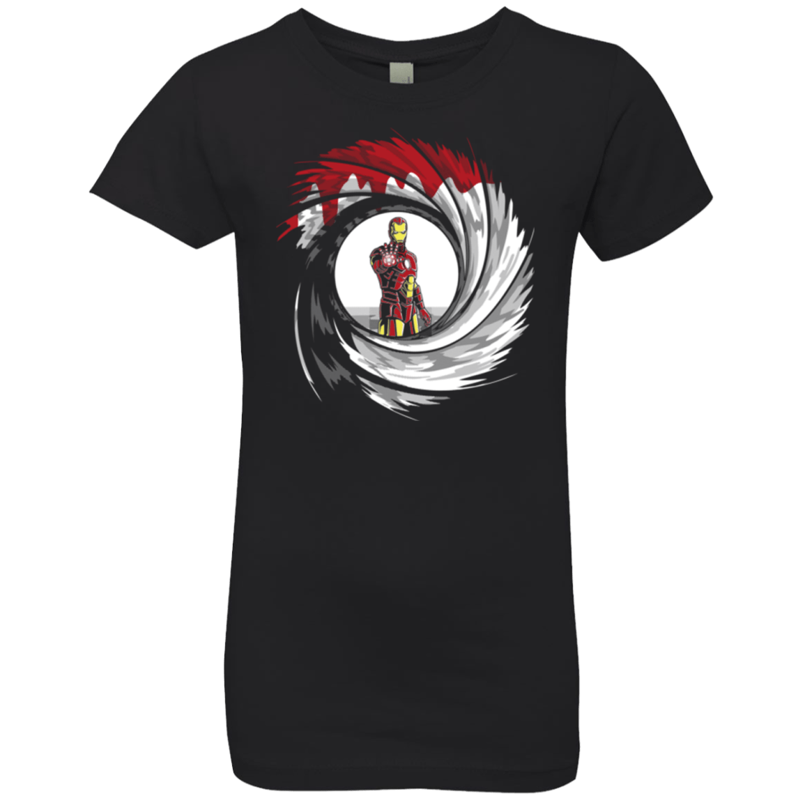 T-Shirts Black / YXS Iron Shot Girls Premium T-Shirt