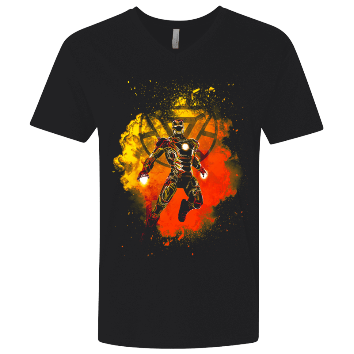 T-Shirts Black / X-Small Iron Soul Men's Premium V-Neck