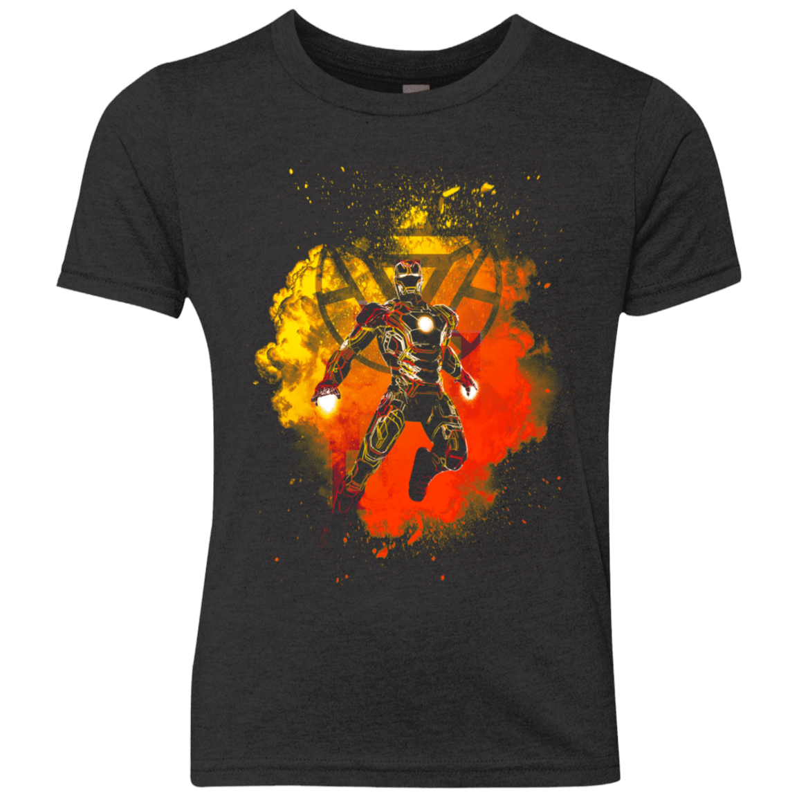 T-Shirts Vintage Black / YXS Iron Soul Youth Triblend T-Shirt