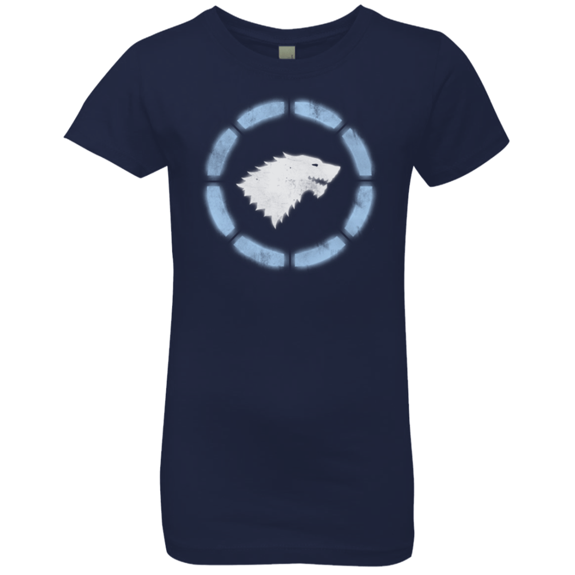 T-Shirts Midnight Navy / YXS Iron Stark Girls Premium T-Shirt