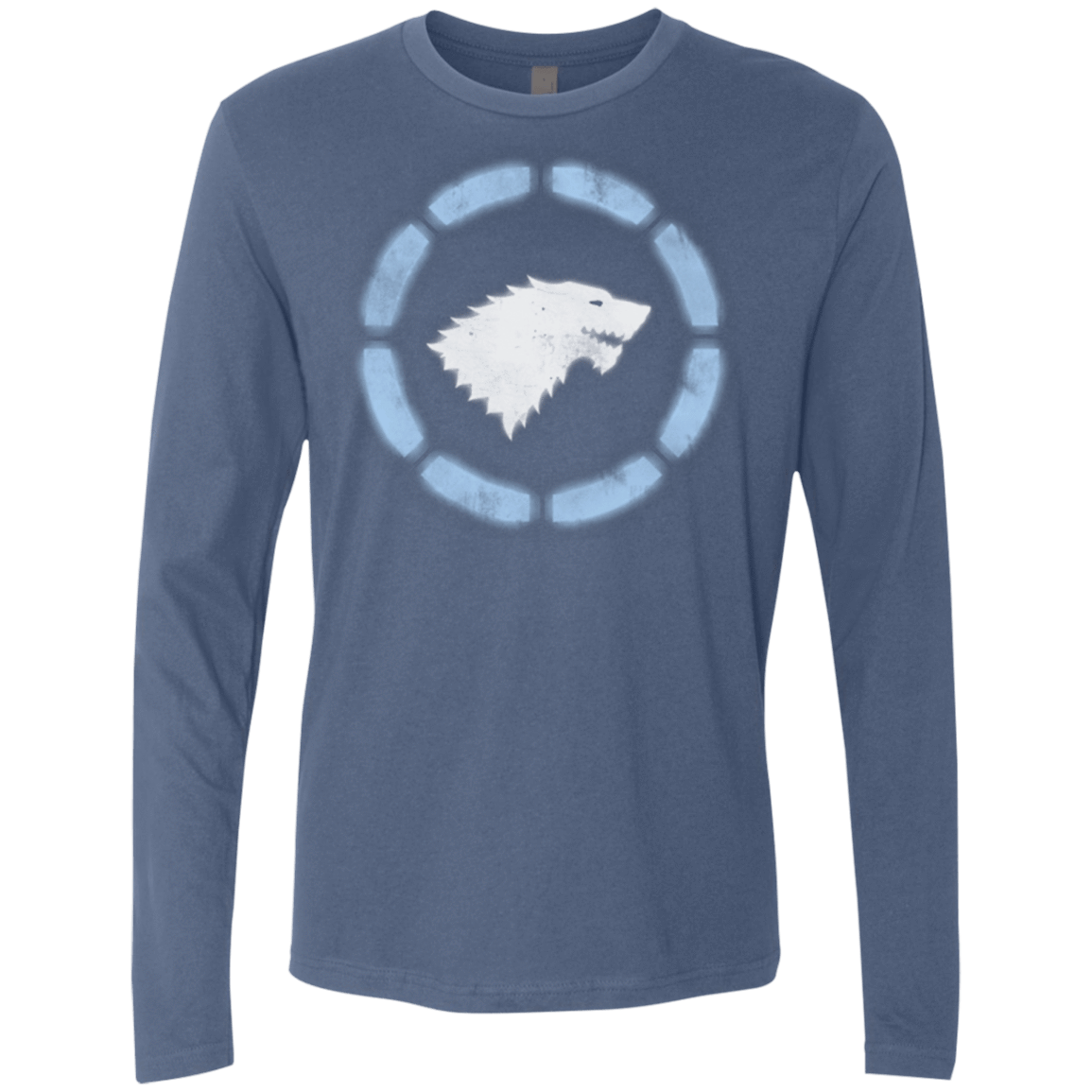 T-Shirts Indigo / Small Iron Stark Men's Premium Long Sleeve