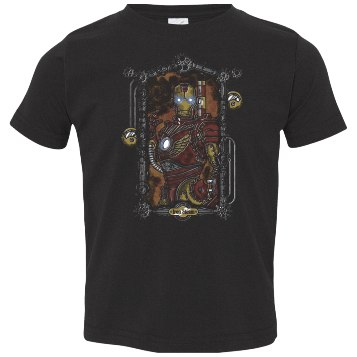 T-Shirts Black / 2T Iron Steam Toddler Premium T-Shirt