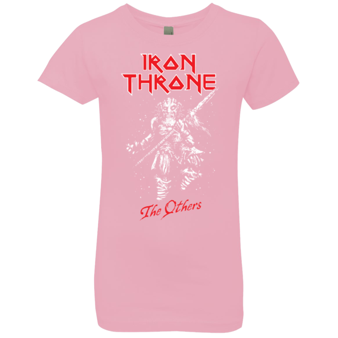 T-Shirts Light Pink / YXS Iron Throne Girls Premium T-Shirt