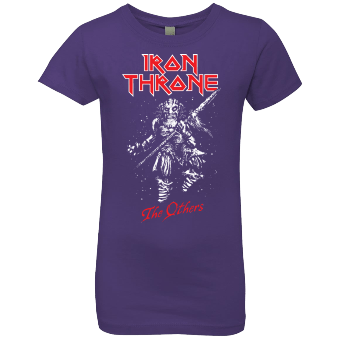 T-Shirts Purple Rush / YXS Iron Throne Girls Premium T-Shirt