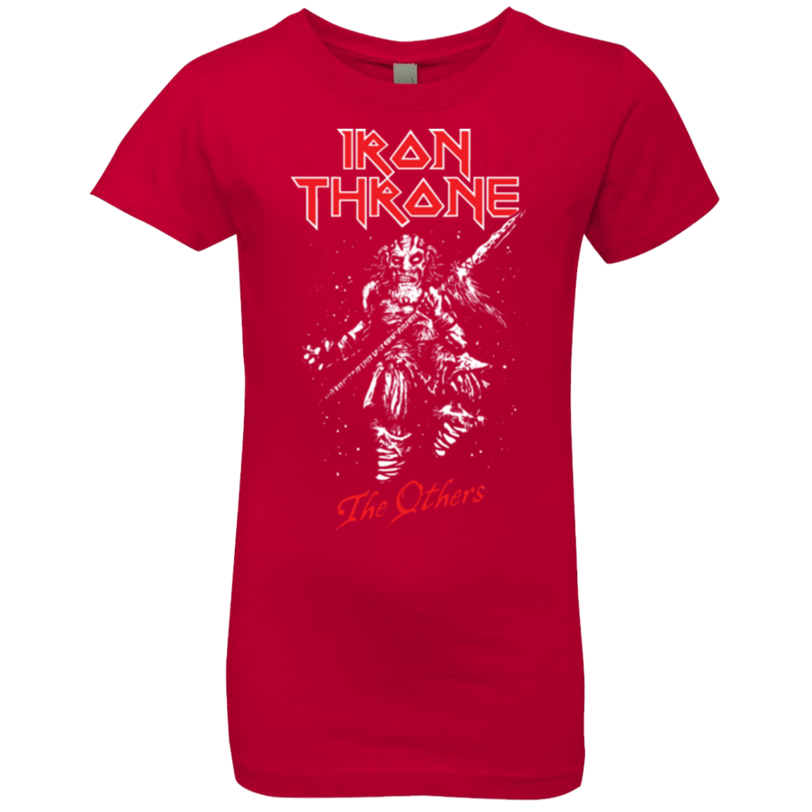 T-Shirts Red / YXS Iron Throne Girls Premium T-Shirt