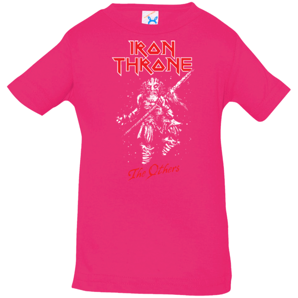T-Shirts Hot Pink / 6 Months Iron Throne Infant Premium T-Shirt