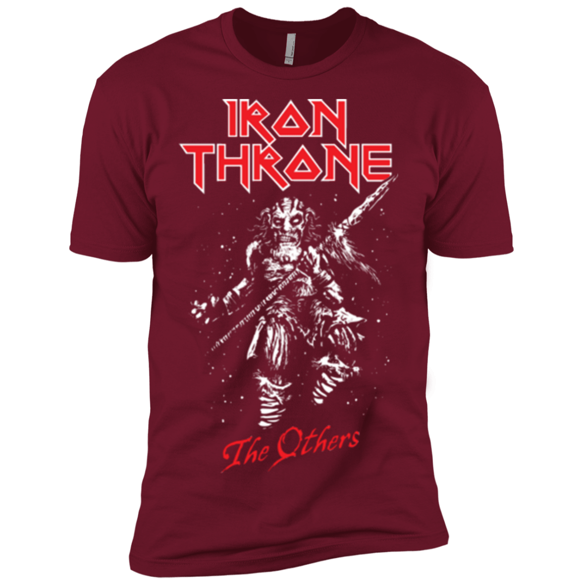 T-Shirts Cardinal / X-Small Iron Throne Men's Premium T-Shirt