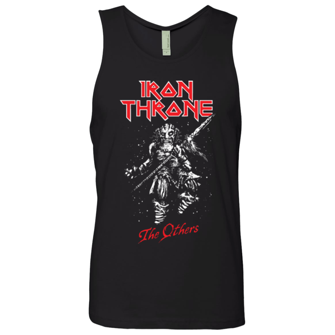 T-Shirts Black / Small Iron Throne Men's Premium Tank Top