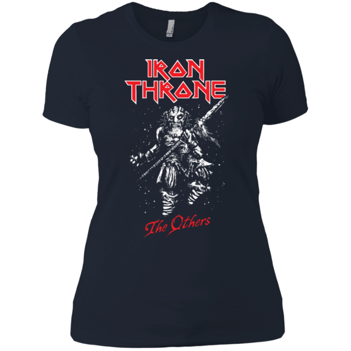 T-Shirts Midnight Navy / X-Small Iron Throne Women's Premium T-Shirt