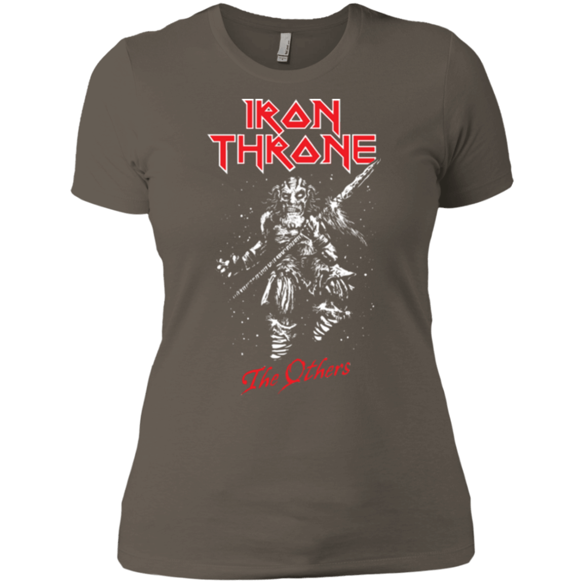 T-Shirts Warm Grey / X-Small Iron Throne Women's Premium T-Shirt