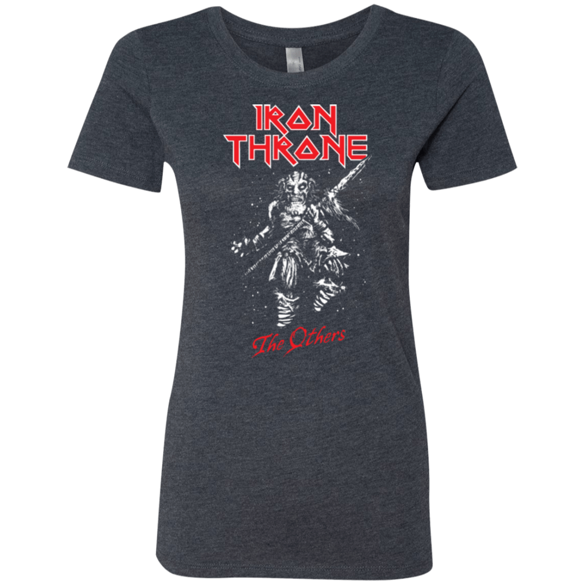 T-Shirts Vintage Navy / Small Iron Throne Women's Triblend T-Shirt