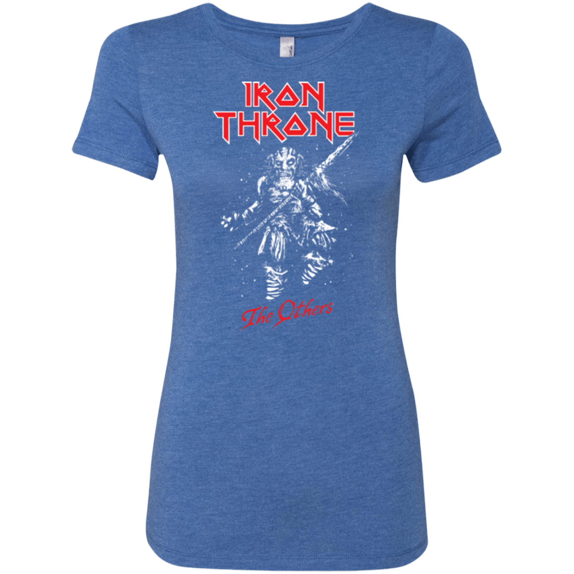 T-Shirts Vintage Royal / Small Iron Throne Women's Triblend T-Shirt