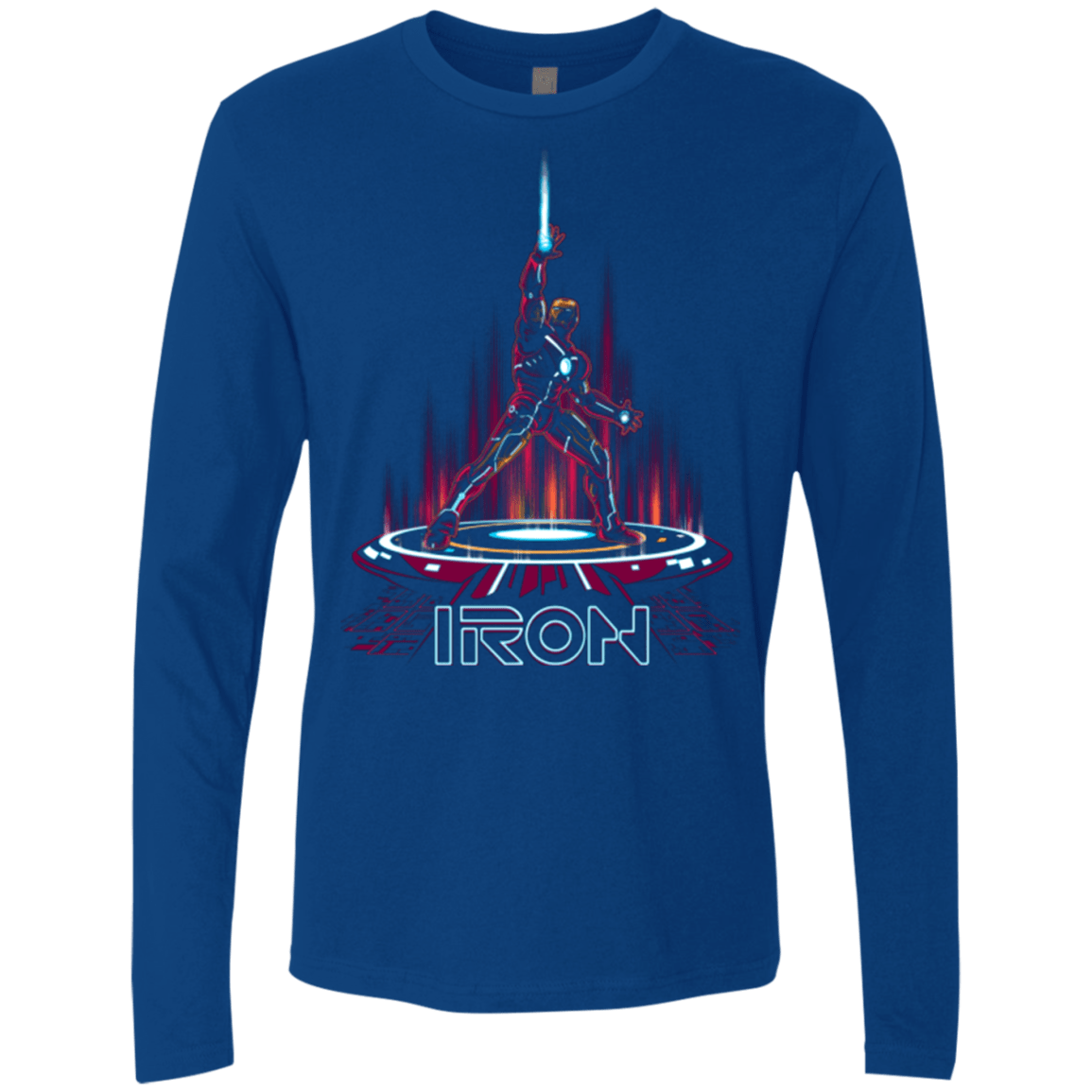 T-Shirts Royal / Small IRON TRON Men's Premium Long Sleeve
