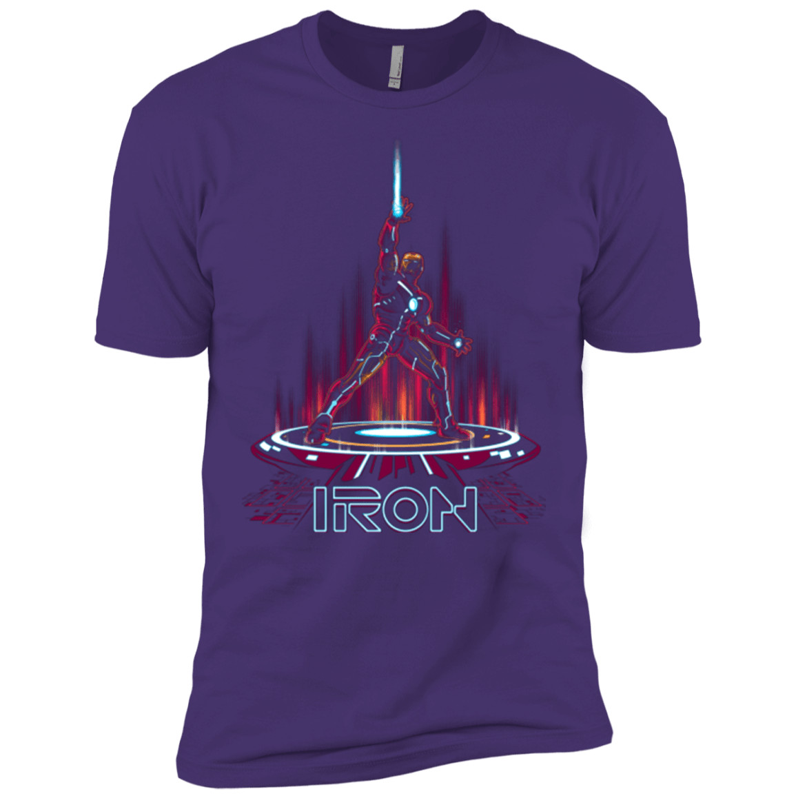 T-Shirts Purple / X-Small IRON TRON Men's Premium T-Shirt