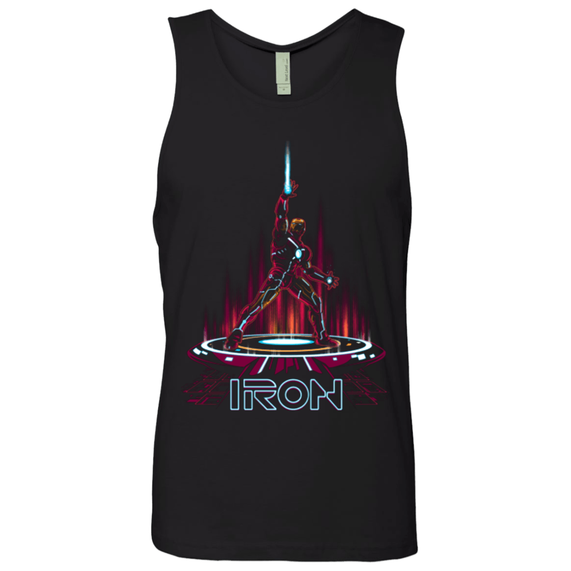 T-Shirts Black / Small IRON TRON Men's Premium Tank Top
