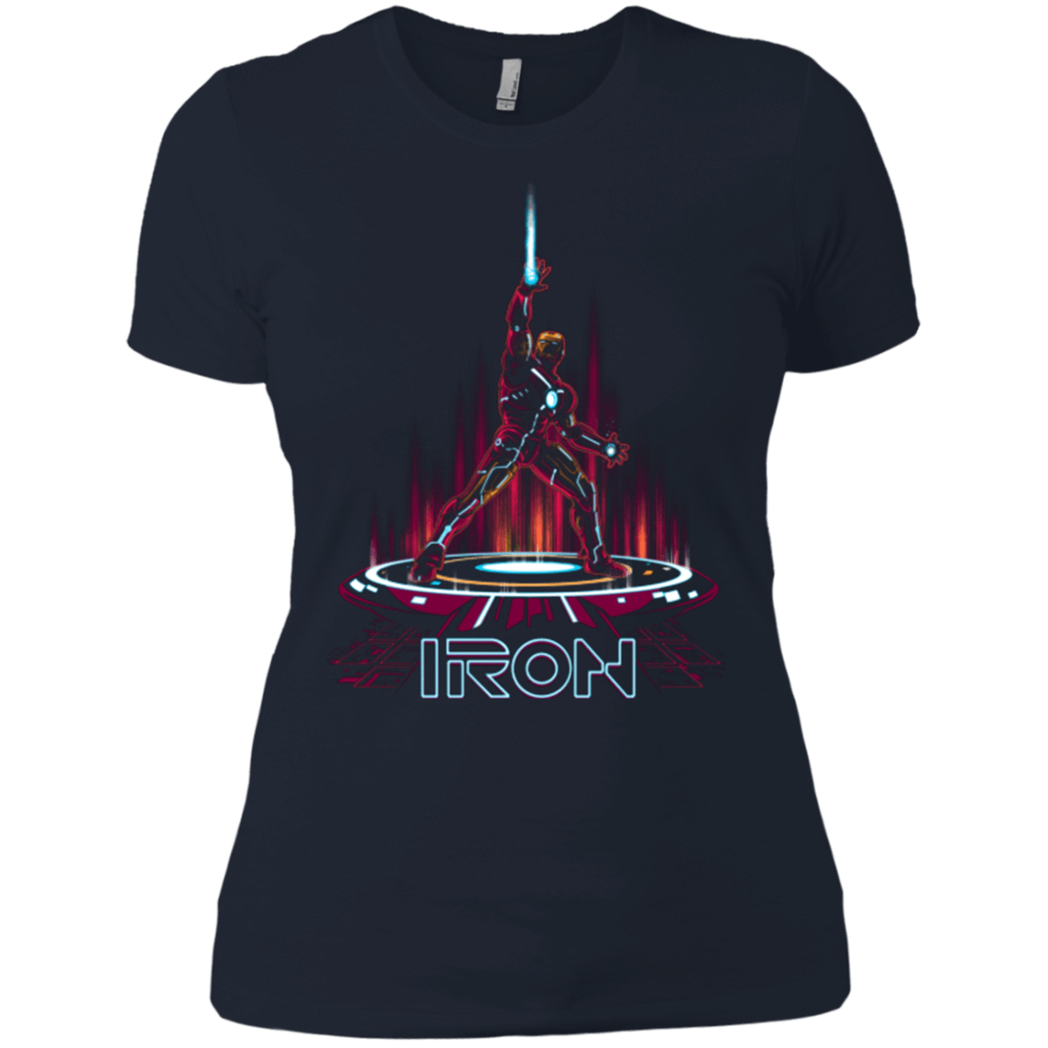 T-Shirts Midnight Navy / X-Small IRON TRON Women's Premium T-Shirt