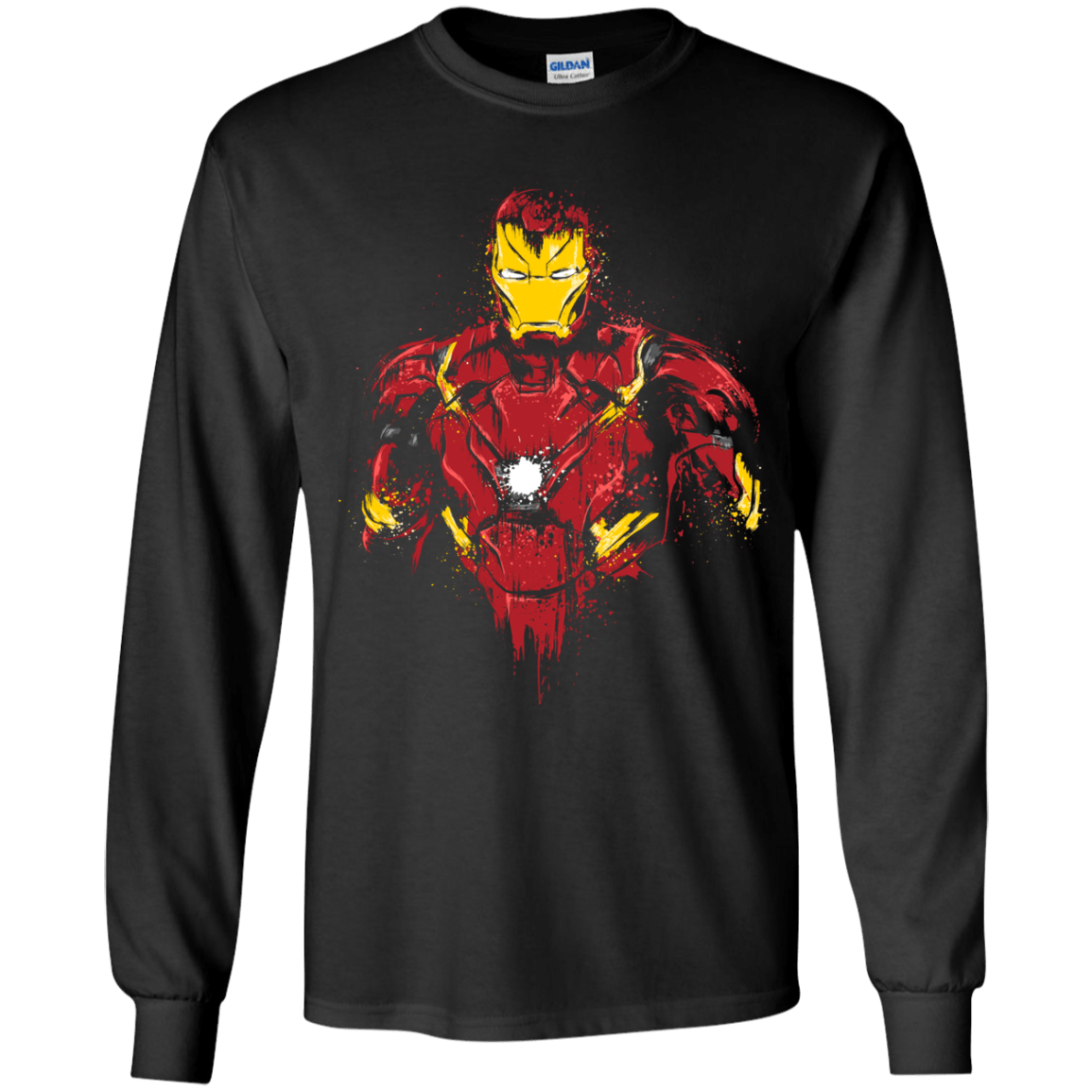 T-Shirts Black / YS Iron Warrior Youth Long Sleeve T-Shirt