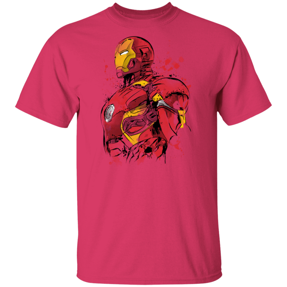 T-Shirts Heliconia / S Iron Watercolor T-Shirt